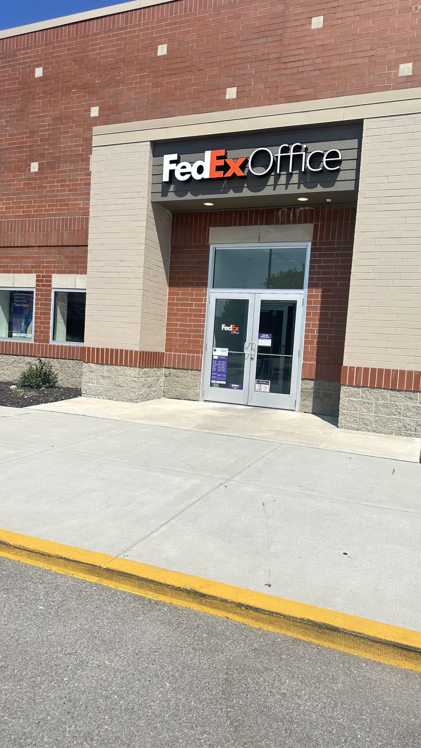 A FedEx Office location that may be used for an approved specialty-kit carrier handoff